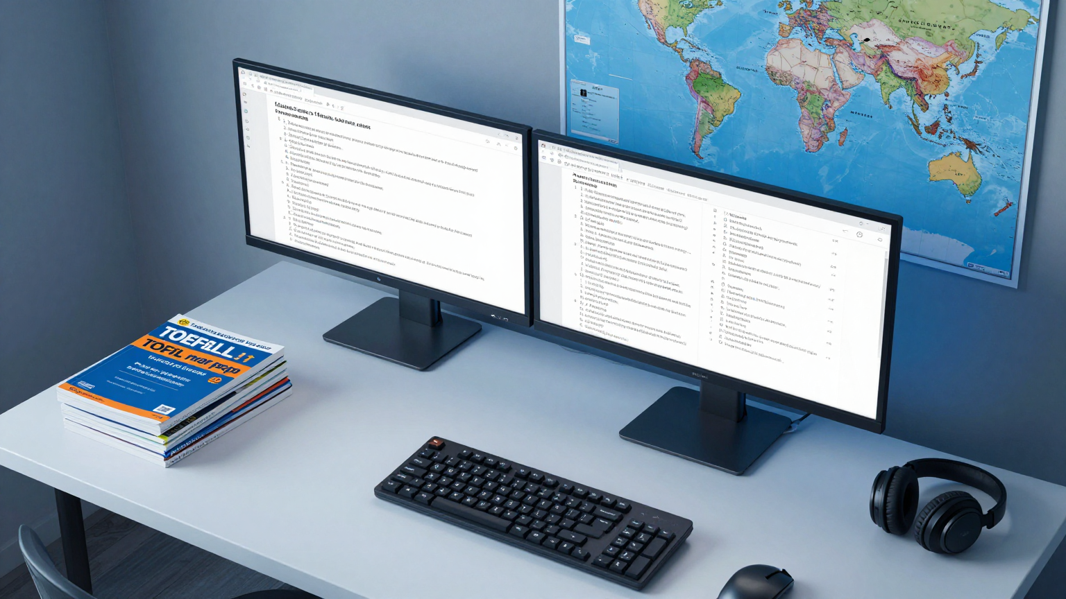 TOEFL iBT 4개 영역 구성과 시간 분배 안내