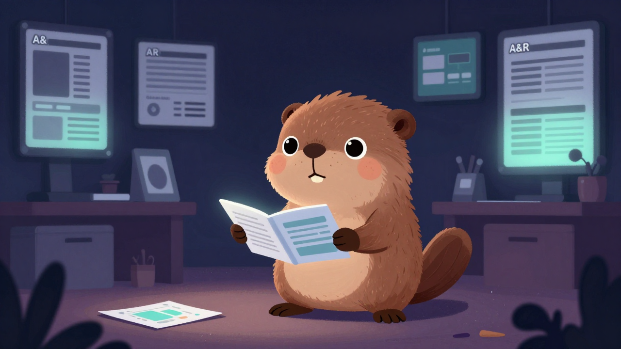 A&R기획자 직업 종사자가 업무를 수행하는 모습