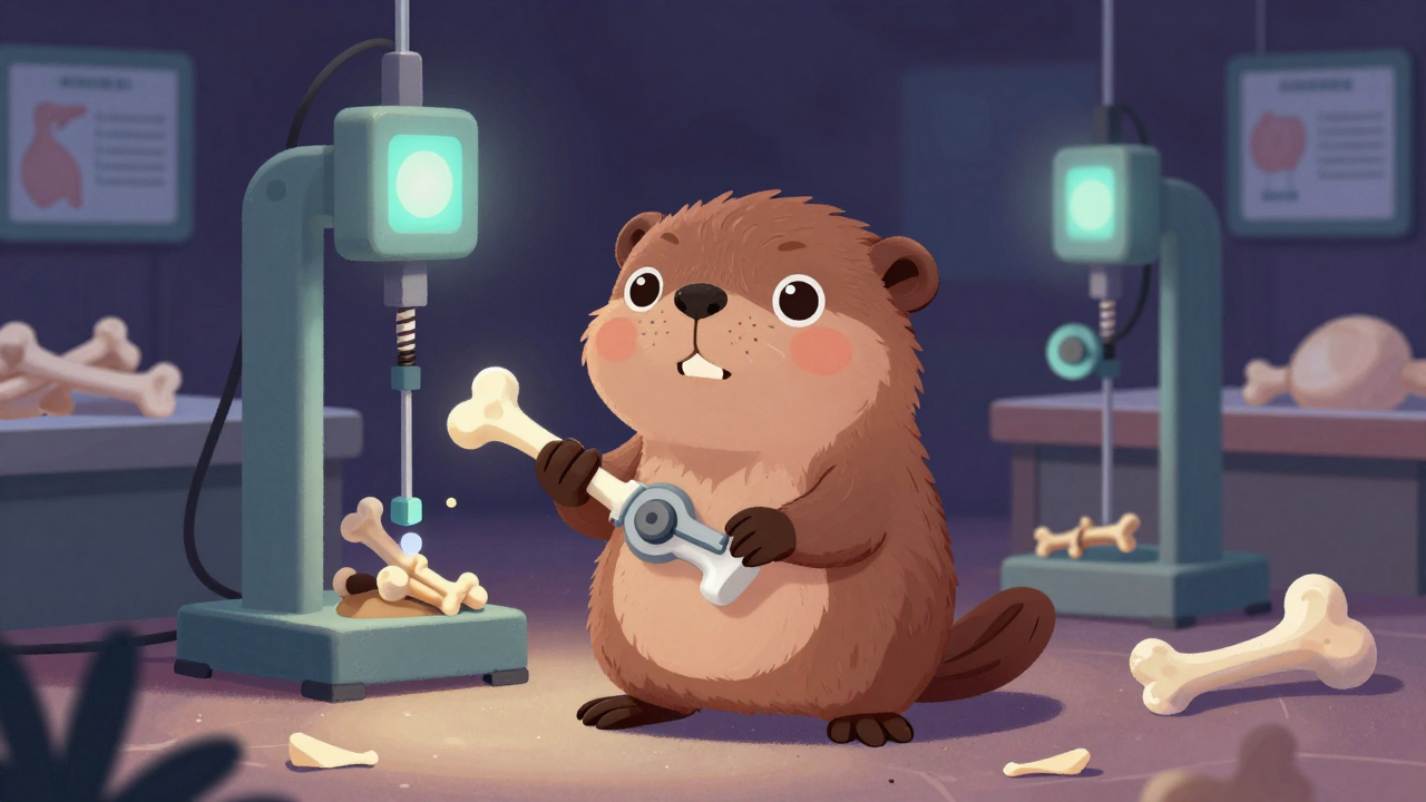 가금육뼈제거원 직업 종사자가 업무를 수행하는 모습