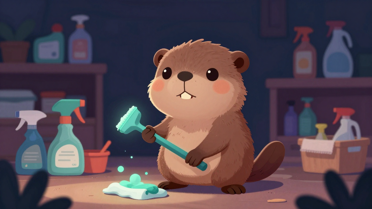 가사관리사 직업 종사자가 업무를 수행하는 모습