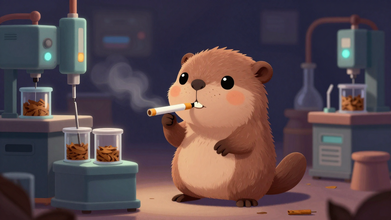 각초조화원 직업 종사자가 업무를 수행하는 모습