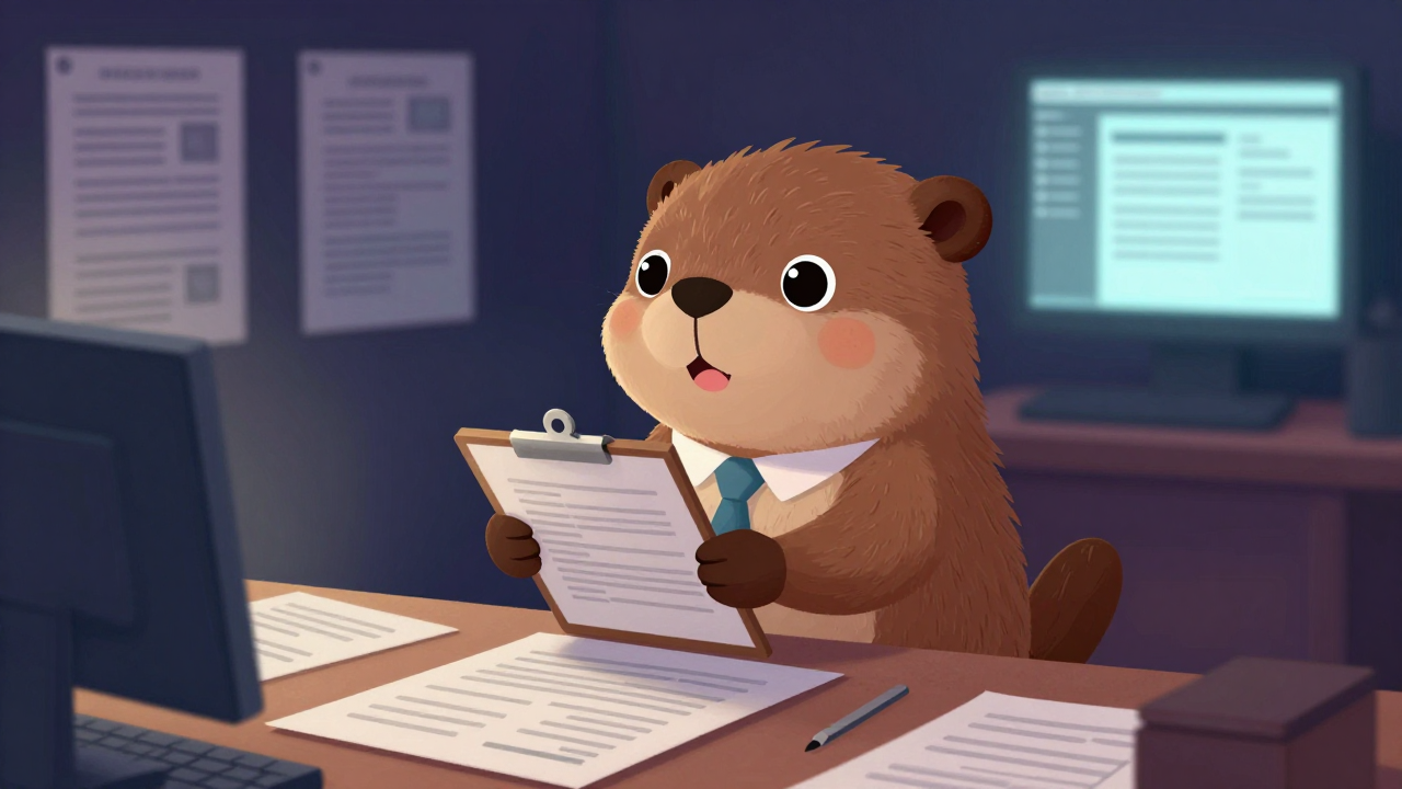 감정평가사 직업 종사자가 업무를 수행하는 모습