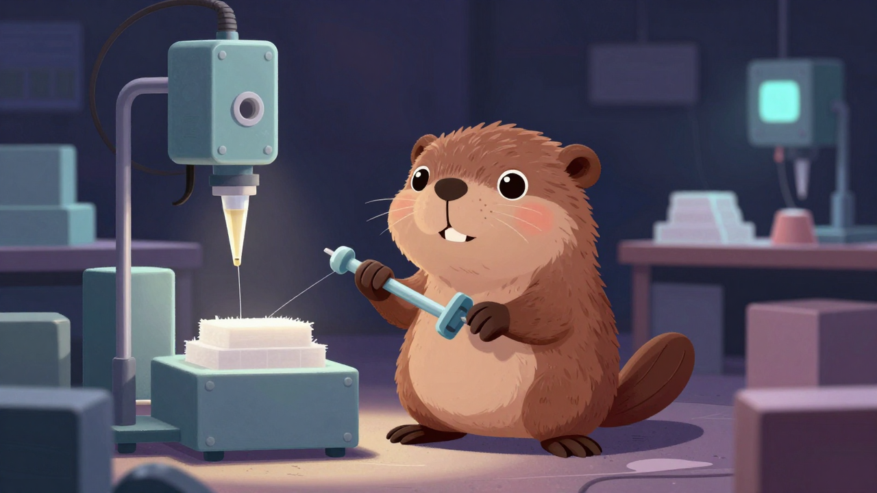 강화플라스틱제조원 직업 종사자가 업무를 수행하는 모습