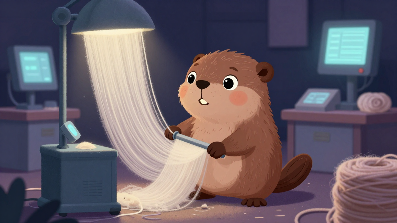 건견원 직업 종사자가 업무를 수행하는 모습