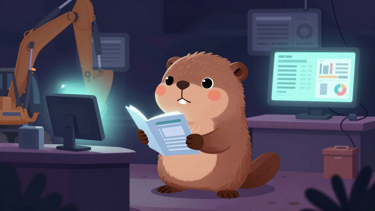 건설장비관리사무원