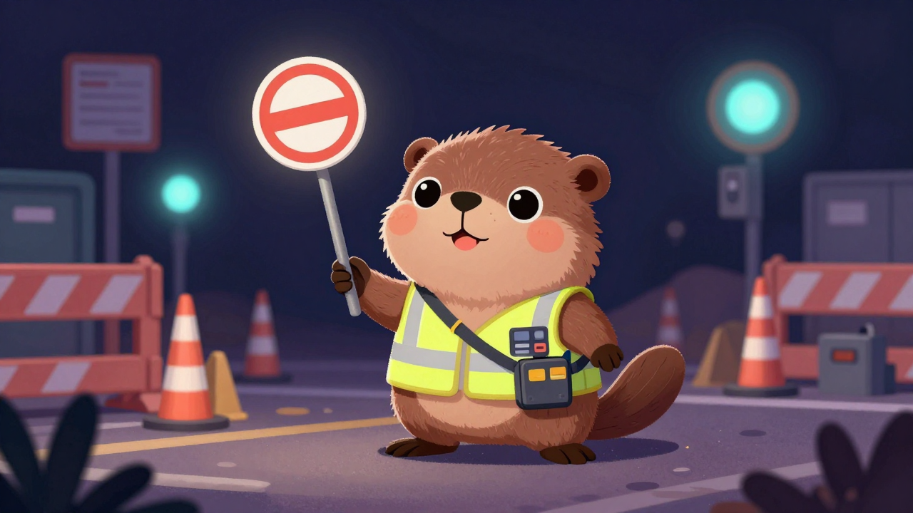 건설현장교통정리원