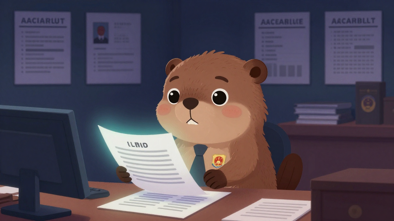 검찰총장 직업 종사자가 업무를 수행하는 모습