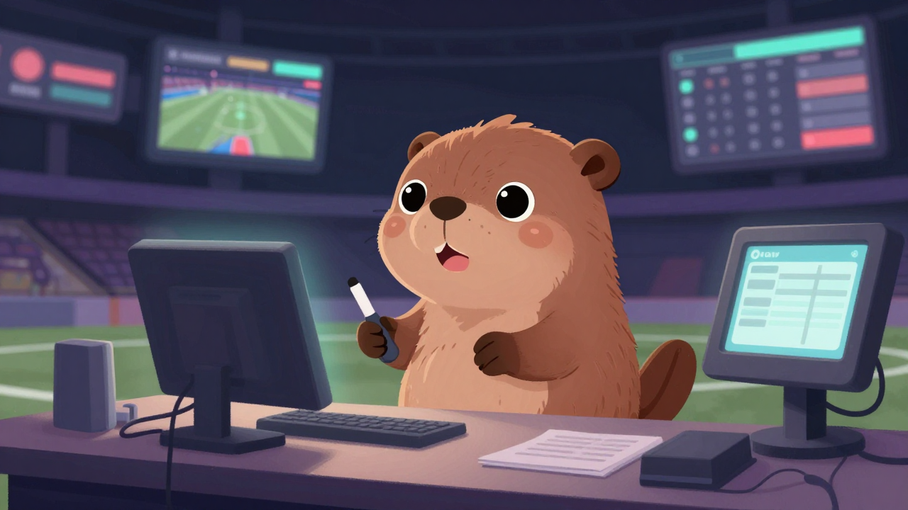 경기장전광판조작원