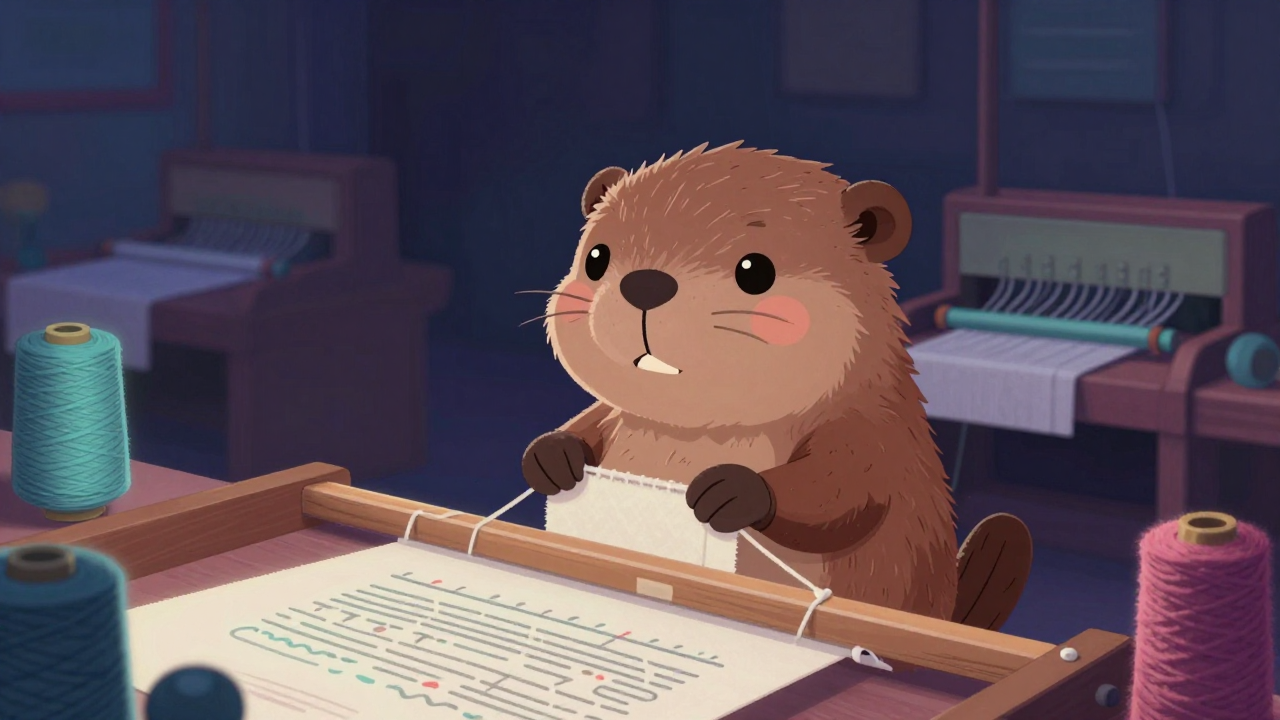 경편직원 직업 종사자가 업무를 수행하는 모습