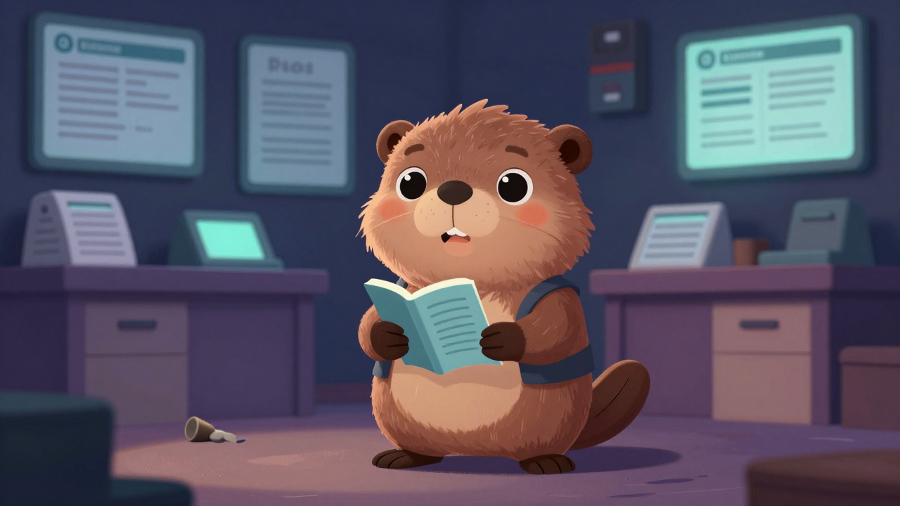 고무품질보증사무원 직업 종사자가 업무를 수행하는 모습