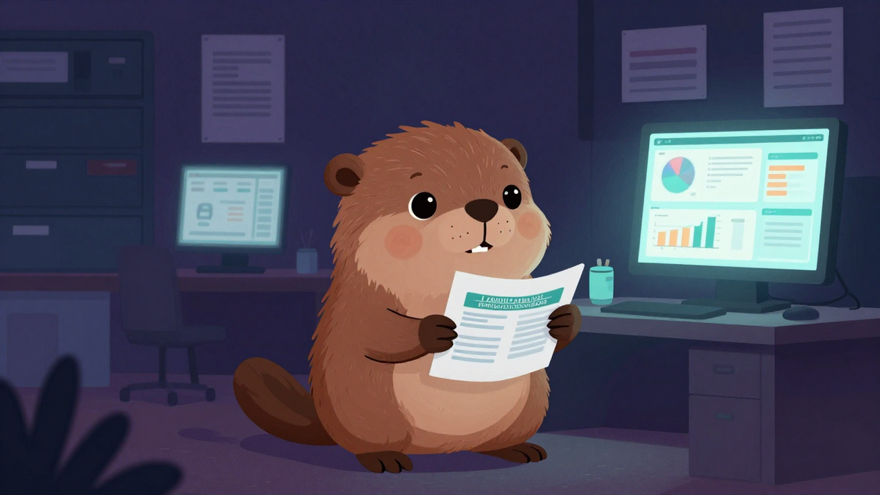 고용보험통계분석원 직업 종사자가 업무를 수행하는 모습