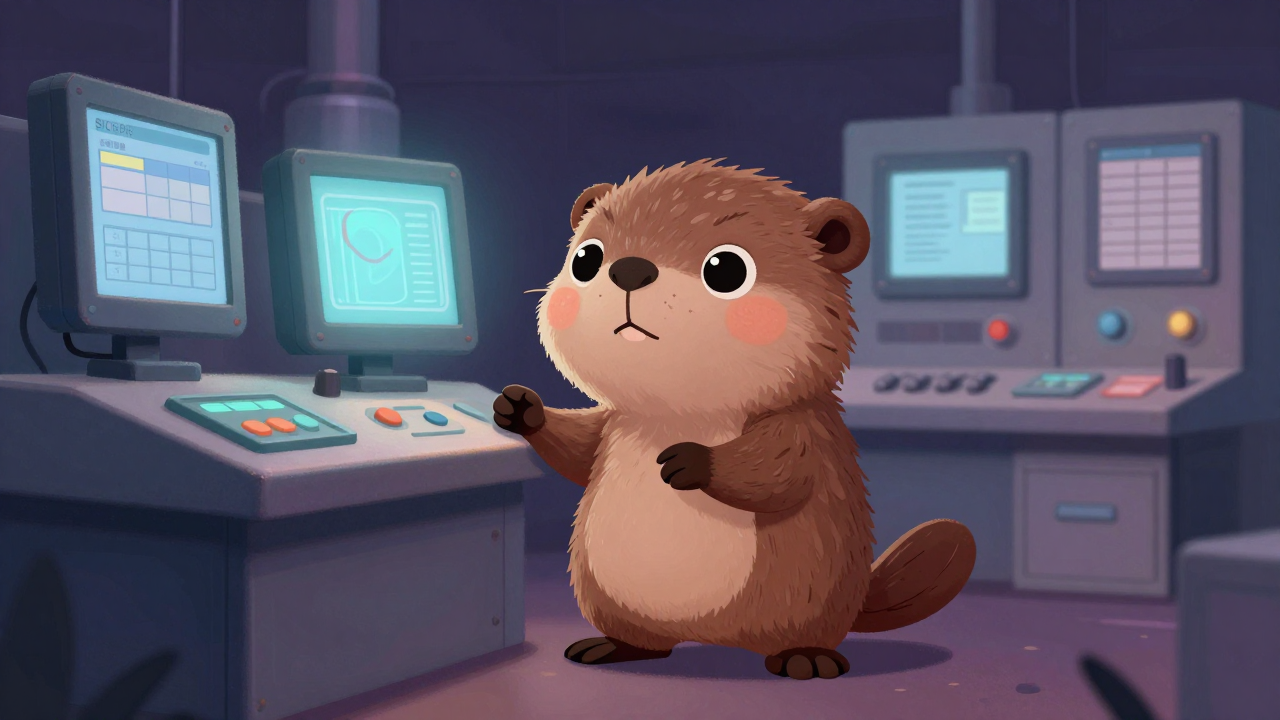 공정장비운영원 직업 종사자가 업무를 수행하는 모습