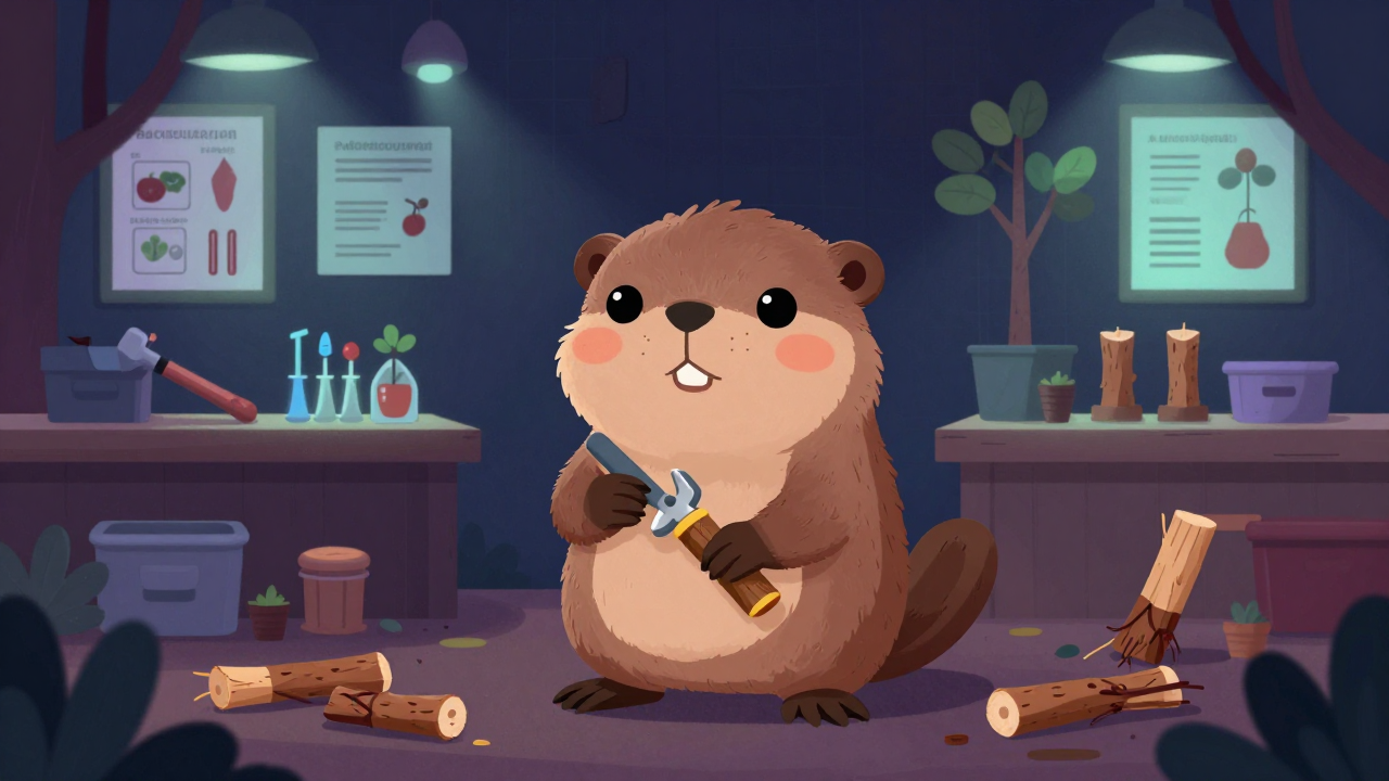 과수접목사 직업 종사자가 업무를 수행하는 모습