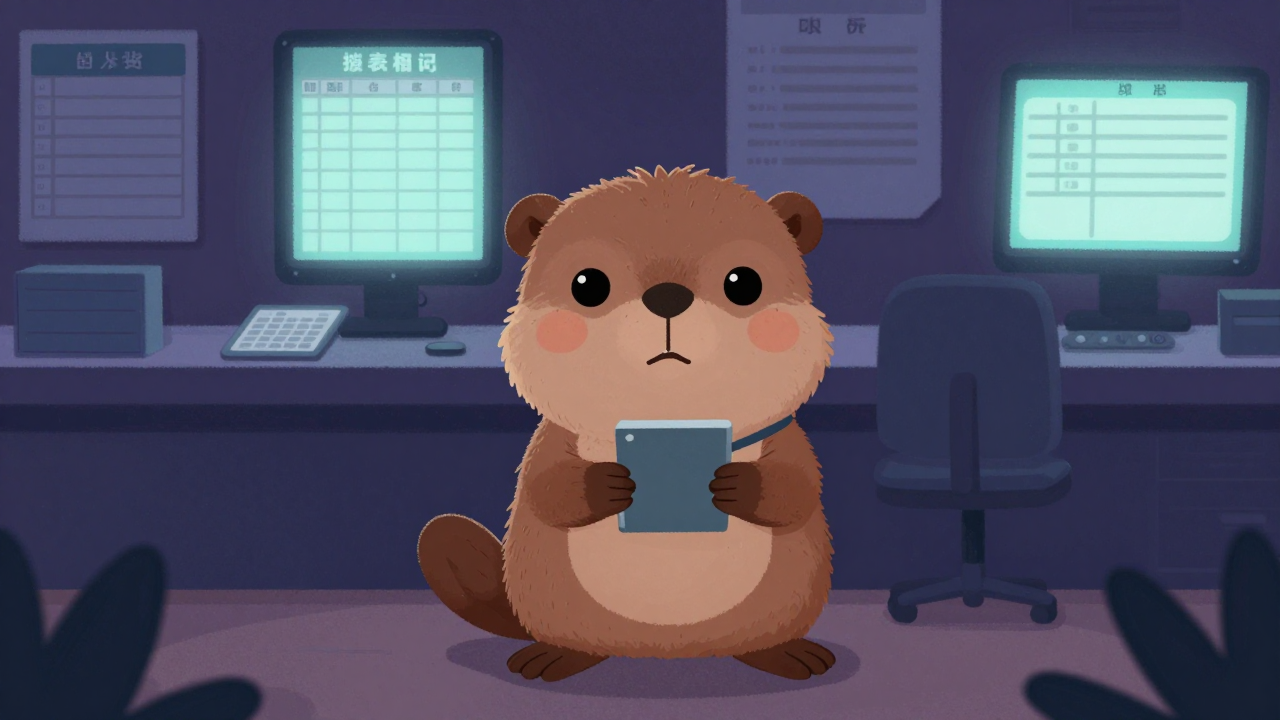 관세사무원 직업 종사자가 업무를 수행하는 모습