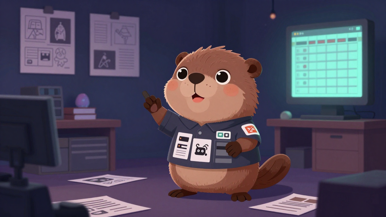 광고영상감독 직업 종사자가 업무를 수행하는 모습