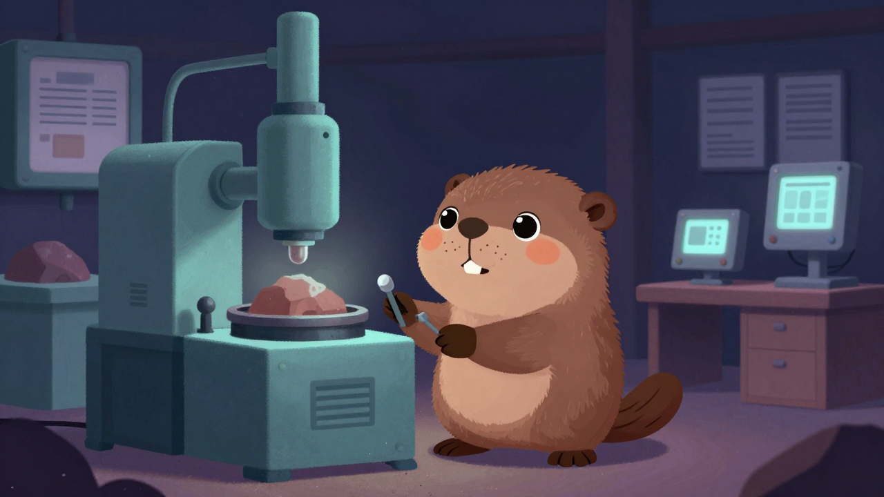 광석·석제품생산기계조작원