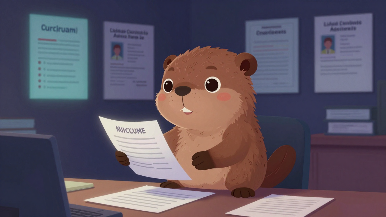 교감 직업 종사자가 업무를 수행하는 모습