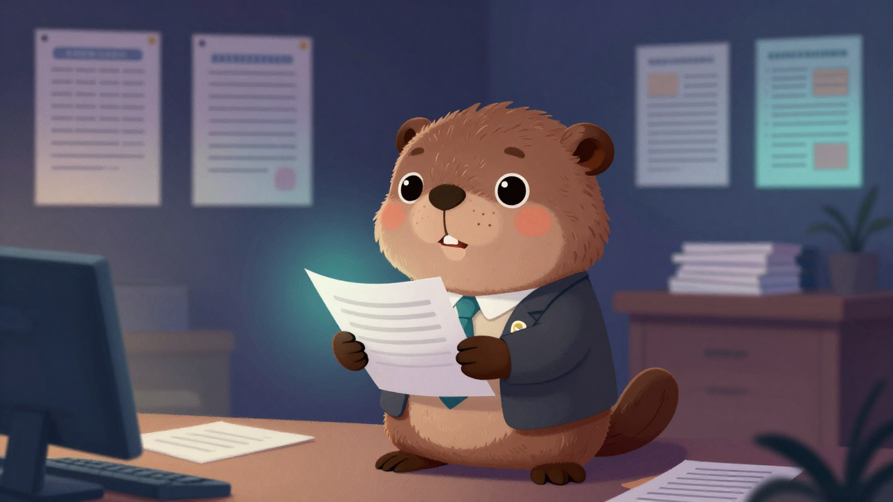 교장 직업 종사자가 업무를 수행하는 모습