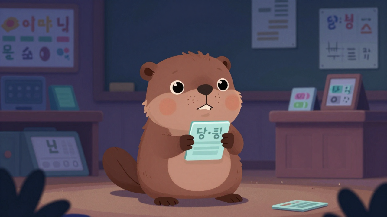 국어교사 직업 종사자가 업무를 수행하는 모습