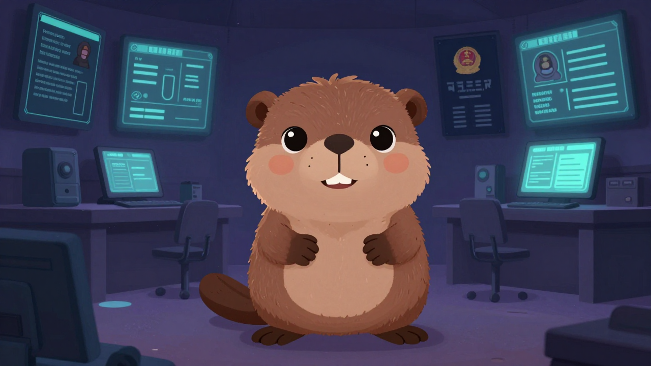 국제범죄전문가 직업 종사자가 업무를 수행하는 모습