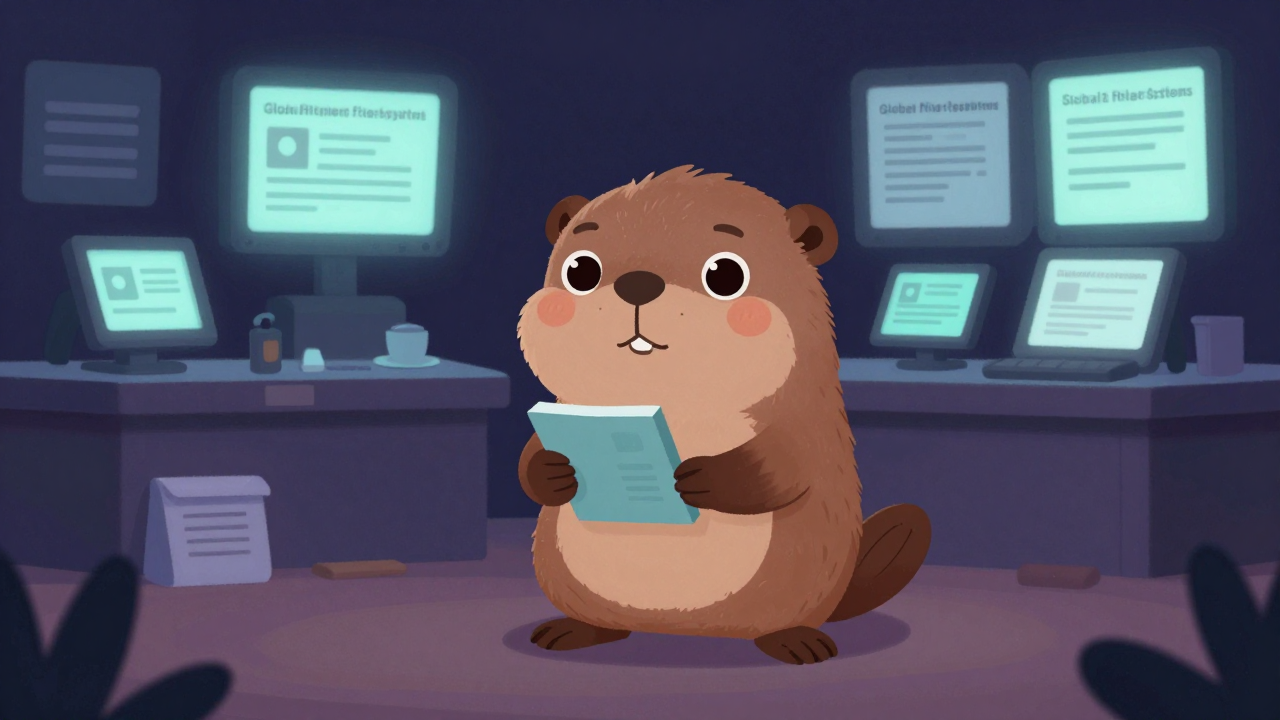 국제증권예탁결제사무원 직업 종사자가 업무를 수행하는 모습