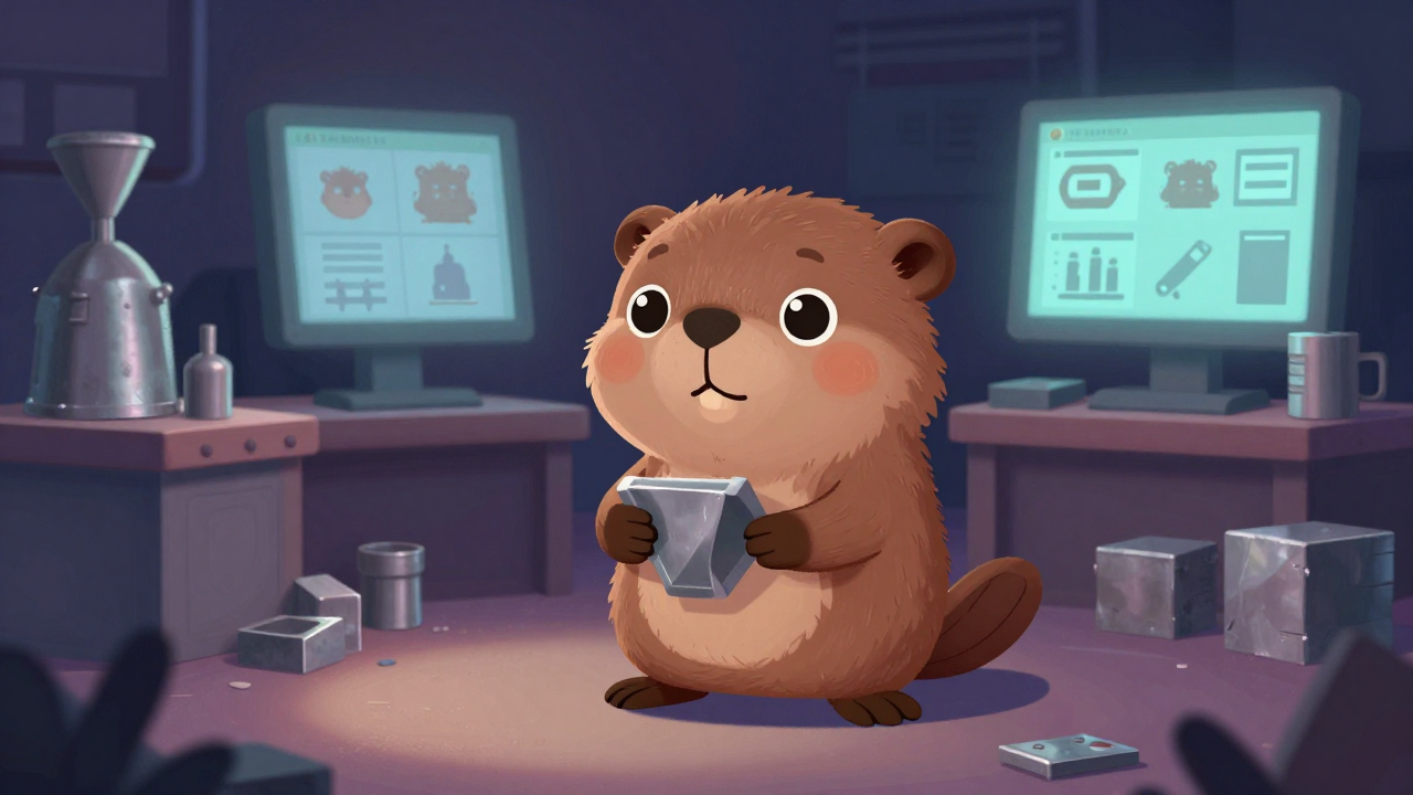 금속원료반장 직업 종사자가 업무를 수행하는 모습