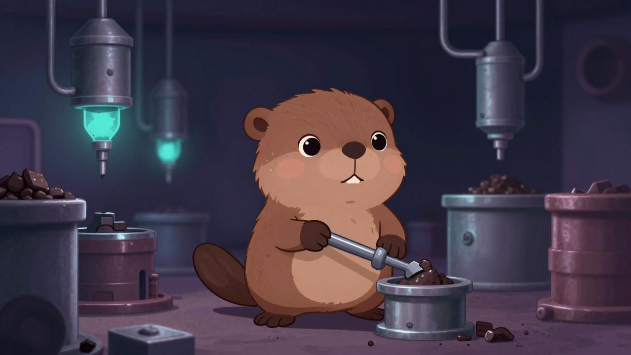 금속제련원 직업 종사자가 업무를 수행하는 모습