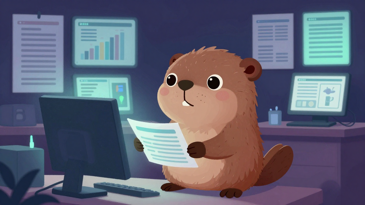 금융영업점이익관리사무원 직업 종사자가 업무를 수행하는 모습