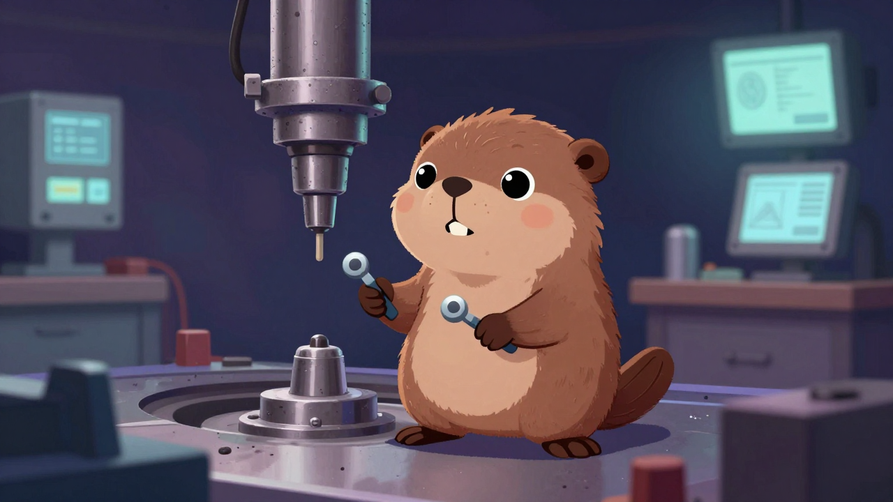 금형주조반장 직업 종사자가 업무를 수행하는 모습