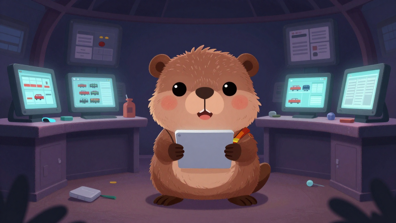 기관차정비반장 직업 종사자가 업무를 수행하는 모습