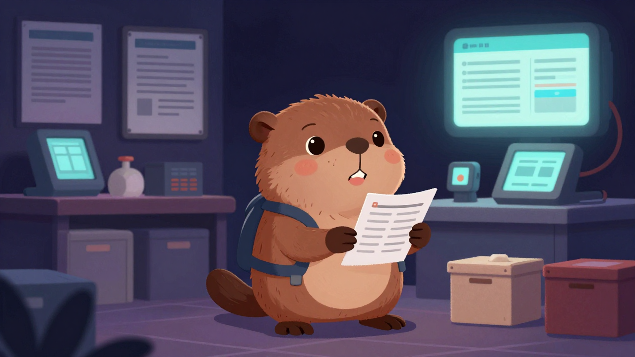 기내용품탑재관리원 직업 종사자가 업무를 수행하는 모습