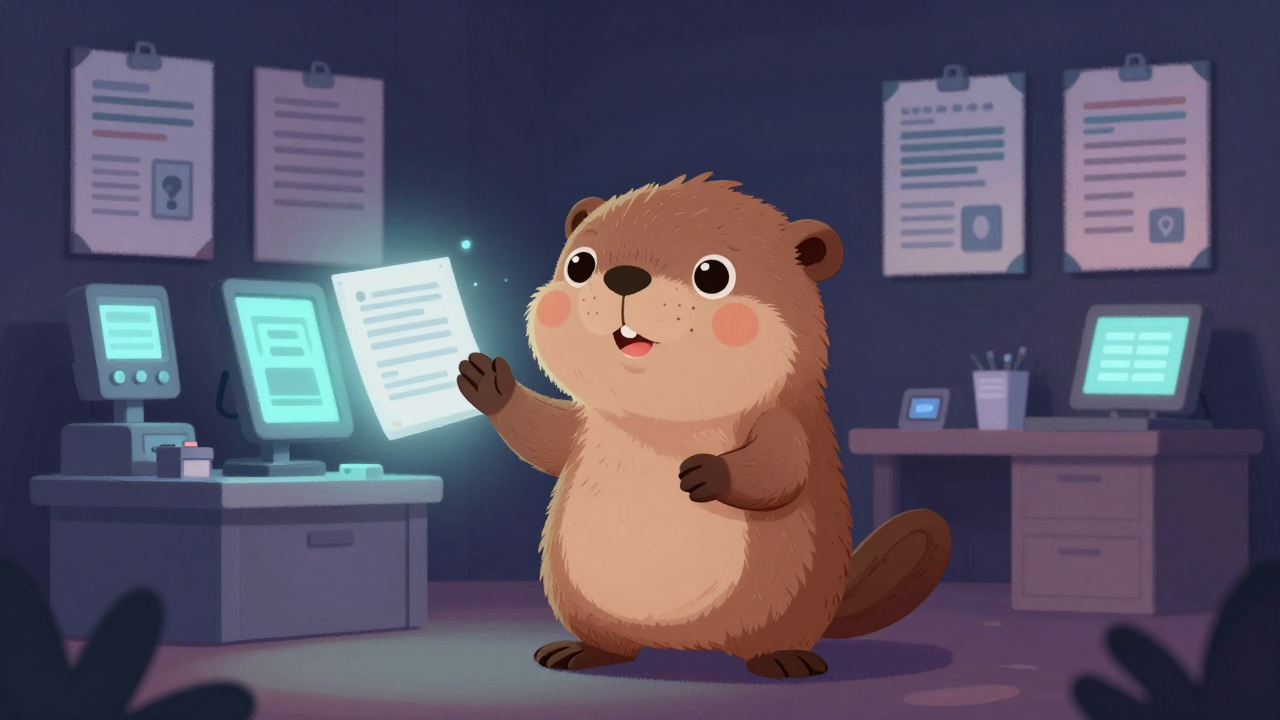 기술영업원 직업 종사자가 업무를 수행하는 모습