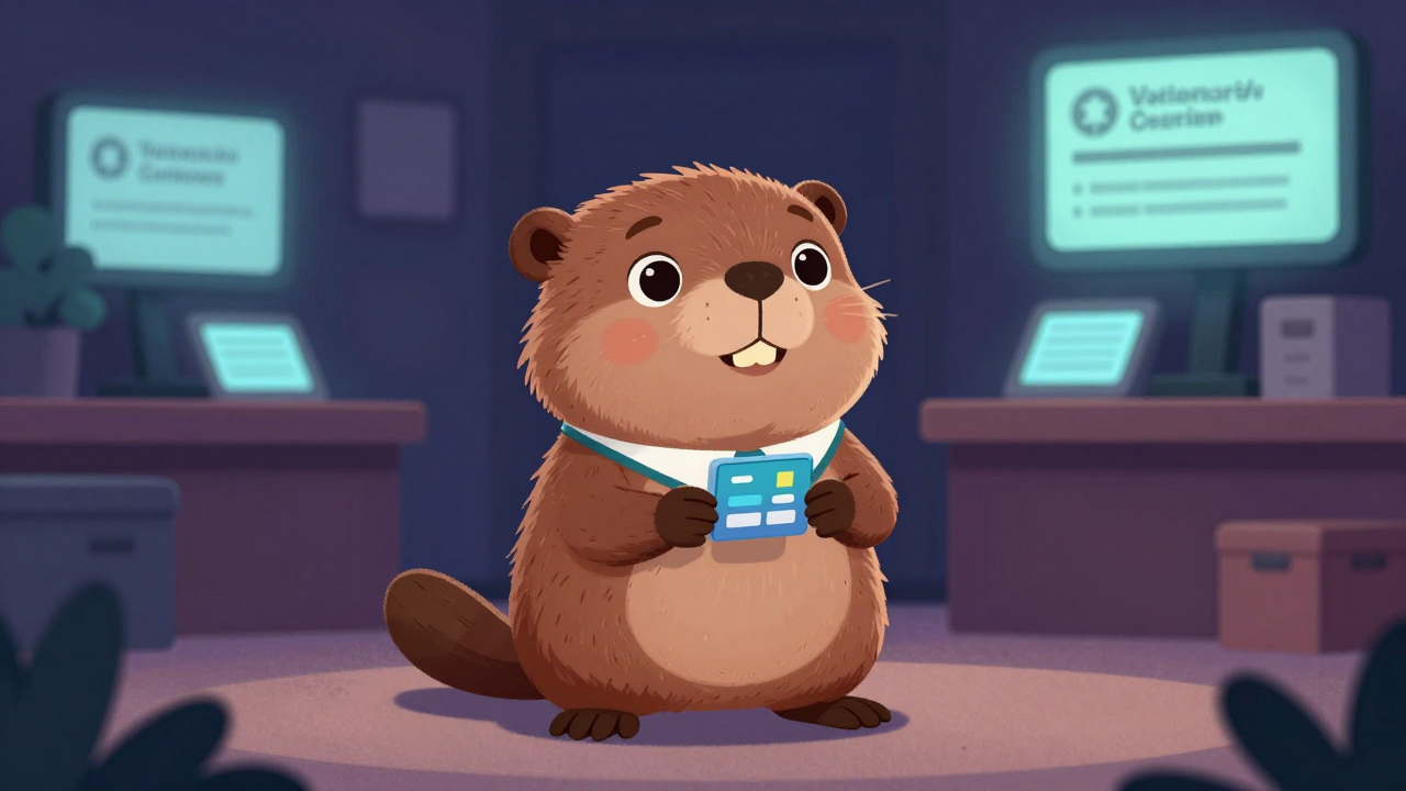 기업컨시어지 직업 종사자가 업무를 수행하는 모습