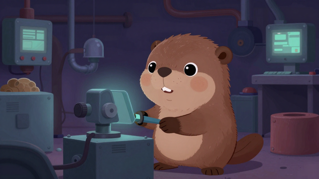 기판적재원 직업 종사자가 업무를 수행하는 모습