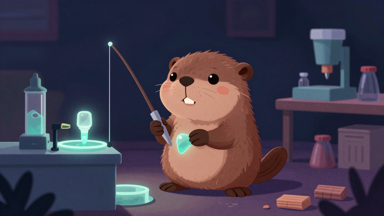 낚싯대수지가공원 직업 종사자가 업무를 수행하는 모습