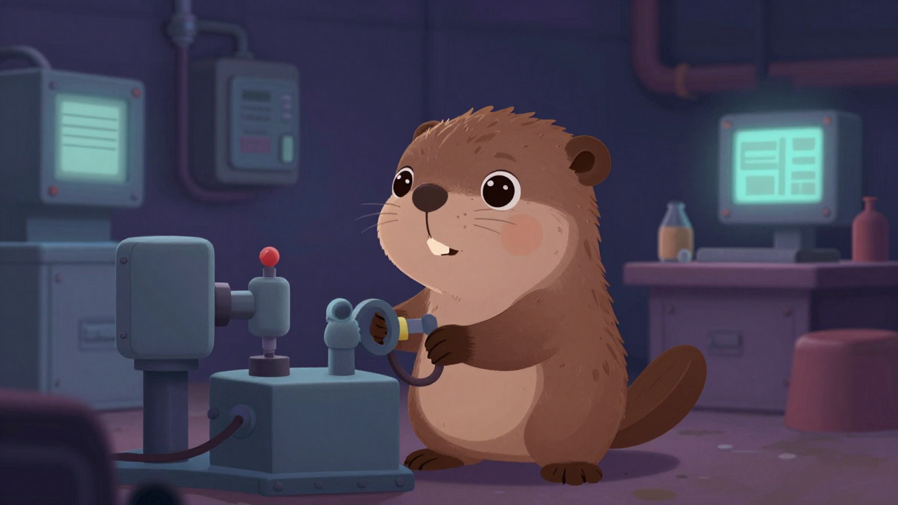 내열구조세라믹재료세정원 직업 종사자가 업무를 수행하는 모습