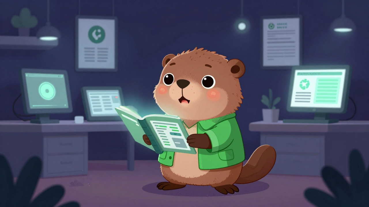 녹색건축인증심사전문가 직업 종사자가 업무를 수행하는 모습