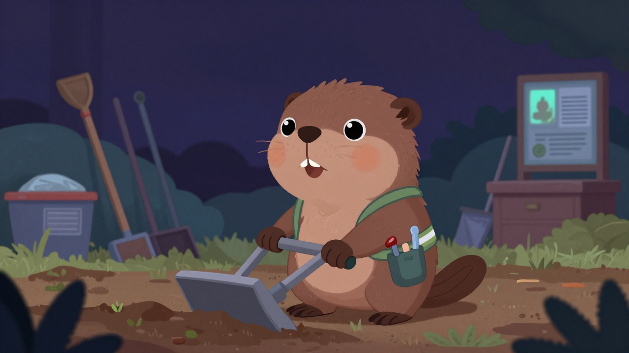 농업단순노무자 직업 종사자가 업무를 수행하는 모습