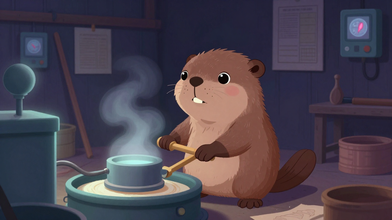 닥피증해원 직업 종사자가 업무를 수행하는 모습