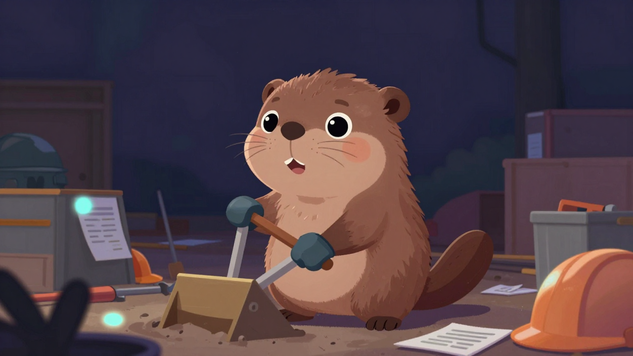 단순노무자 직업 종사자가 업무를 수행하는 모습