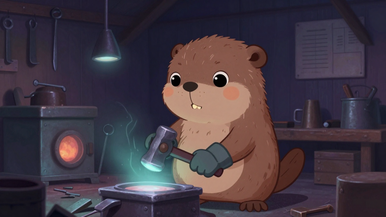 단조원 직업 종사자가 업무를 수행하는 모습