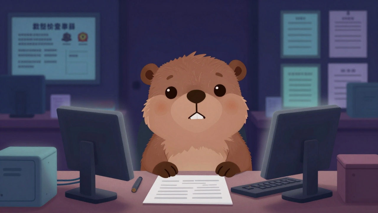 담보물감정사무원 직업 종사자가 업무를 수행하는 모습