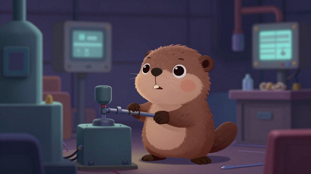 대차조립반장 직업 종사자가 업무를 수행하는 모습