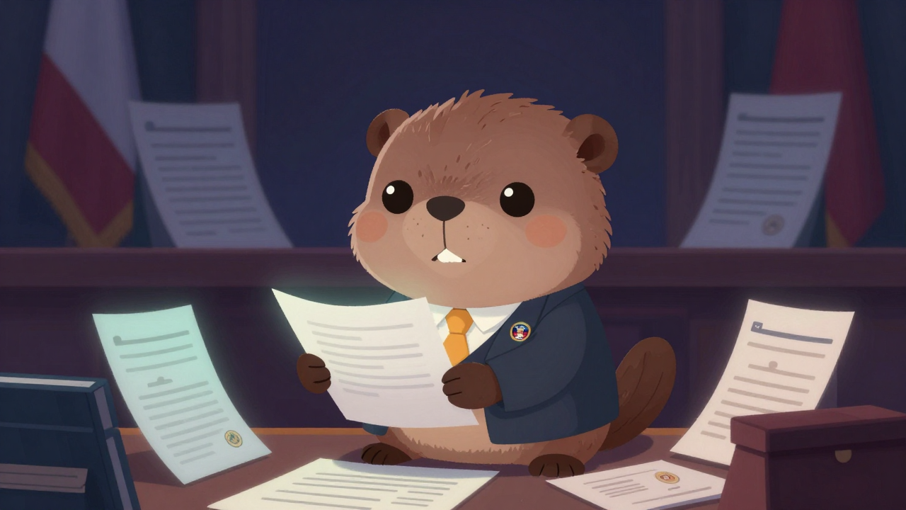 대통령 직업 종사자가 업무를 수행하는 모습