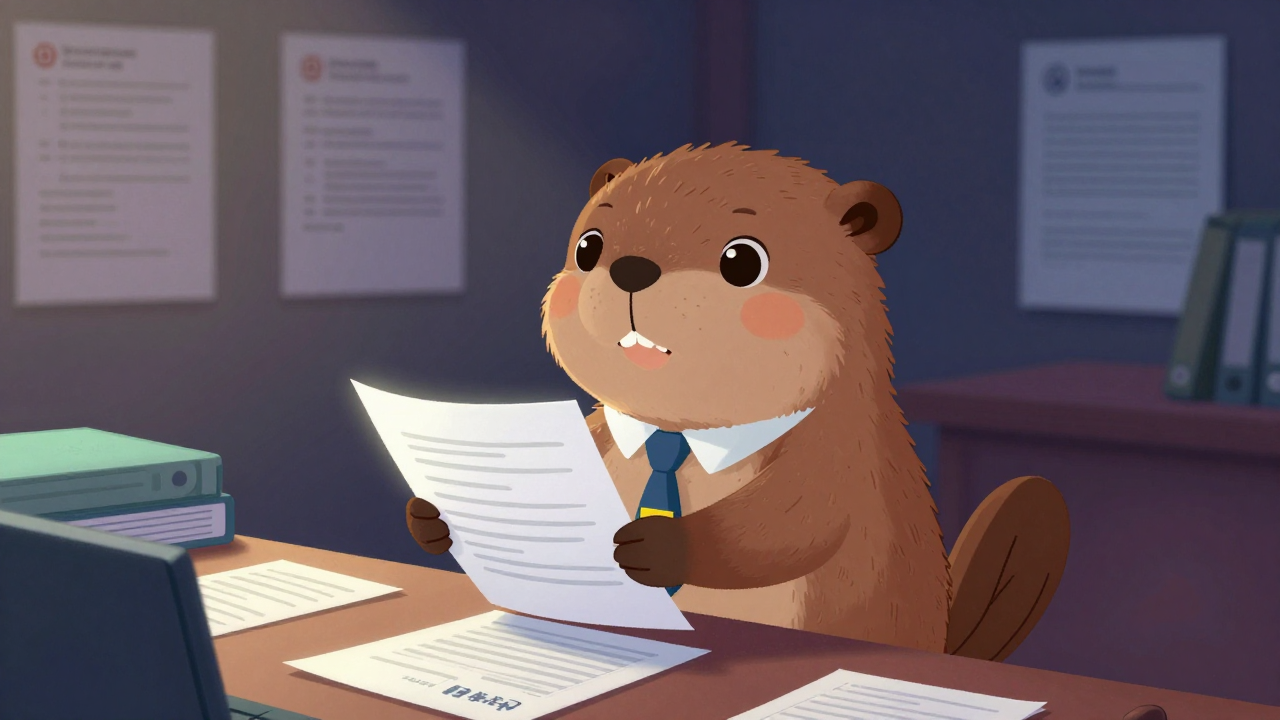 대학총무처장 직업 종사자가 업무를 수행하는 모습