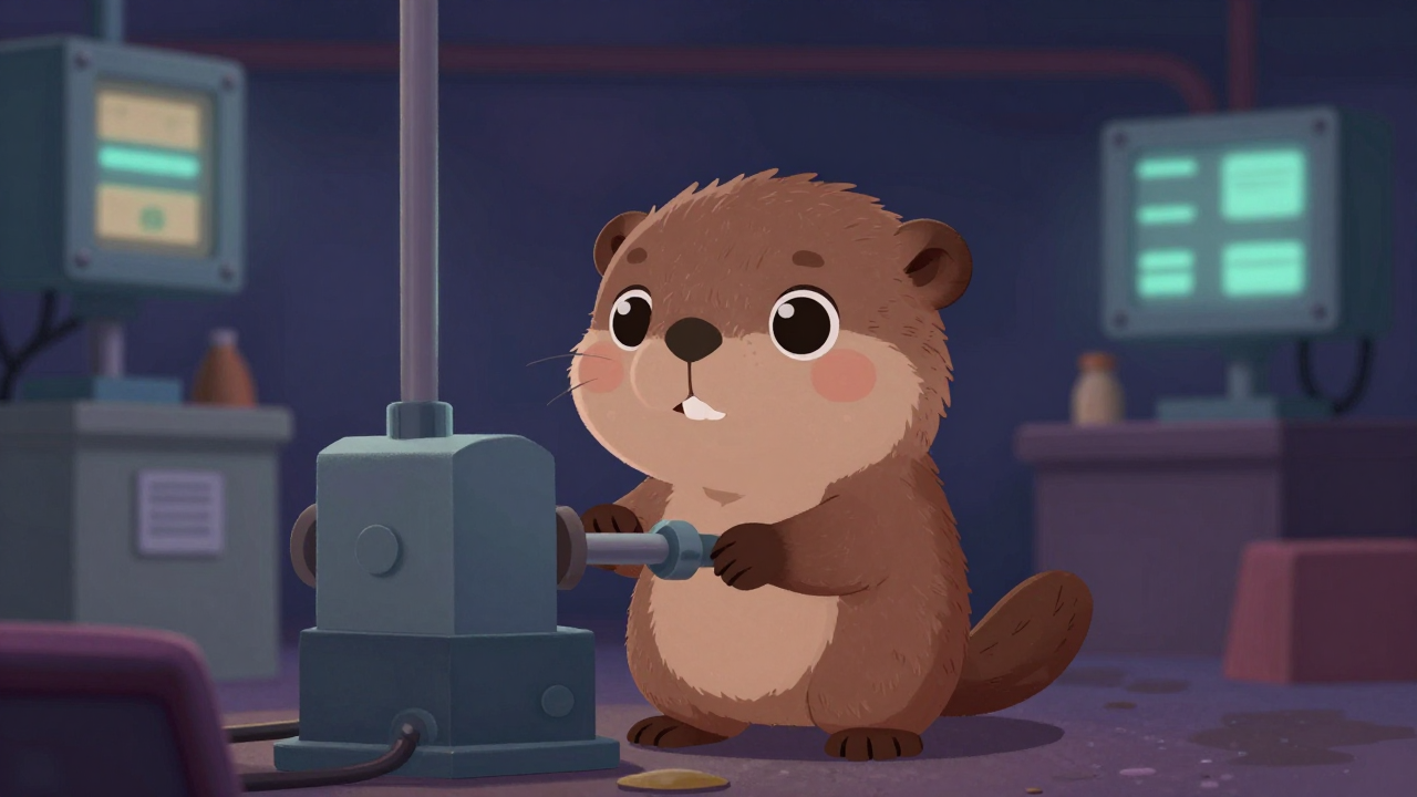 대형차의장조립원 직업 종사자가 업무를 수행하는 모습