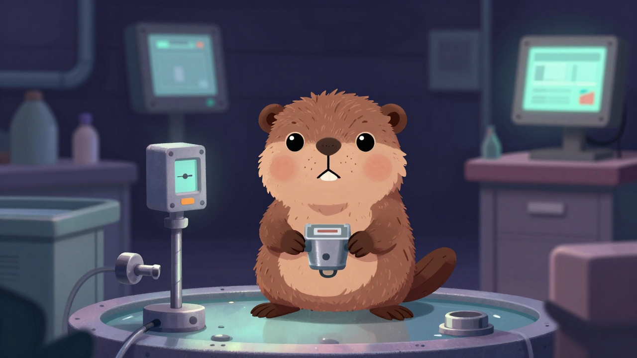 도금반장 직업 종사자가 업무를 수행하는 모습