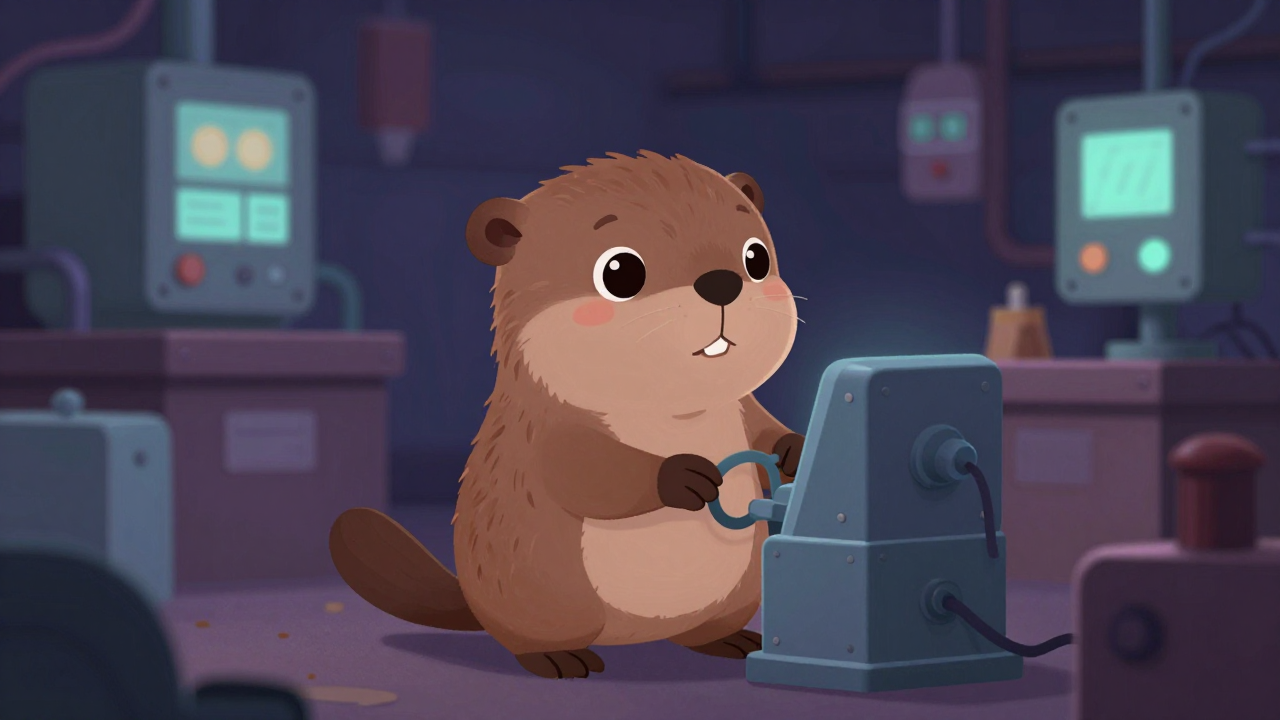 도어록조립원 직업 종사자가 업무를 수행하는 모습