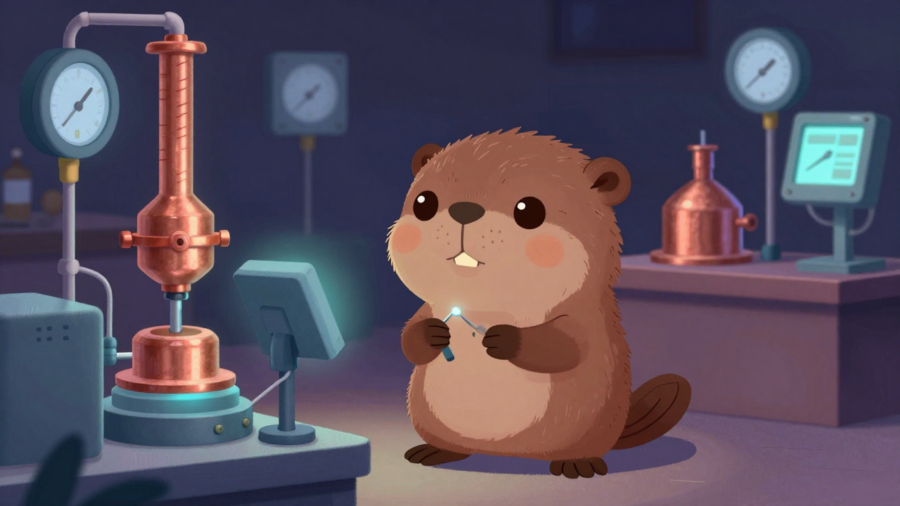 동정액반장 직업 종사자가 업무를 수행하는 모습