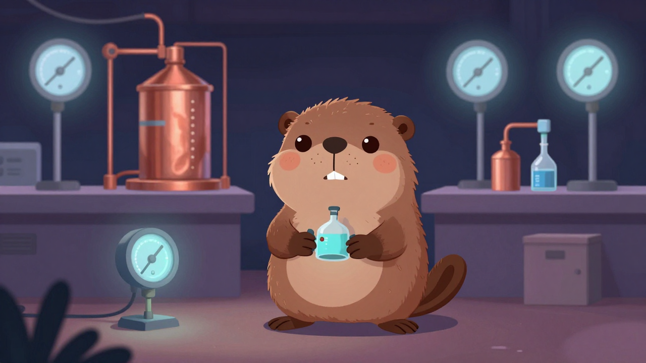 동정제반장 직업 종사자가 업무를 수행하는 모습